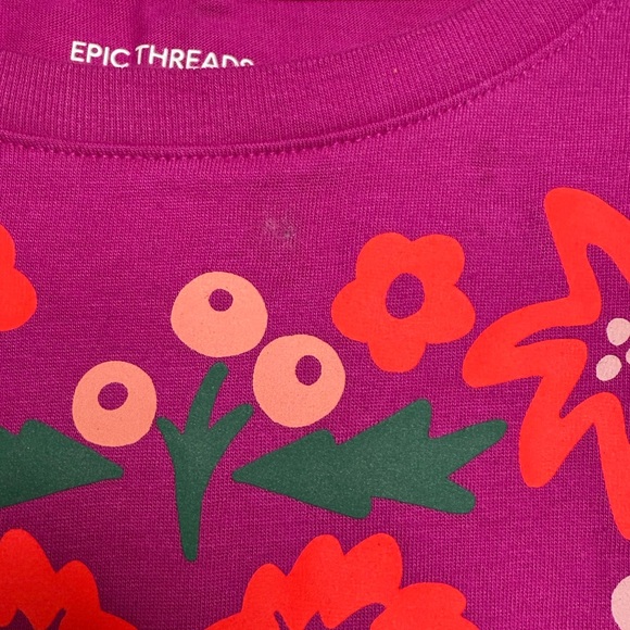 Epic Threads Fuchsia Tee - Picture 2 of 3